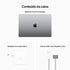 MacBook Pro da Apple 2023 (Chip M2 Pro da Apple com CPU de 12 núcleos e GPU de 19 núcleos) Tela Liquid Retina XDR de 16 polegadas, 16GB Memória unificada, 512 GB SSD. - O Retalho