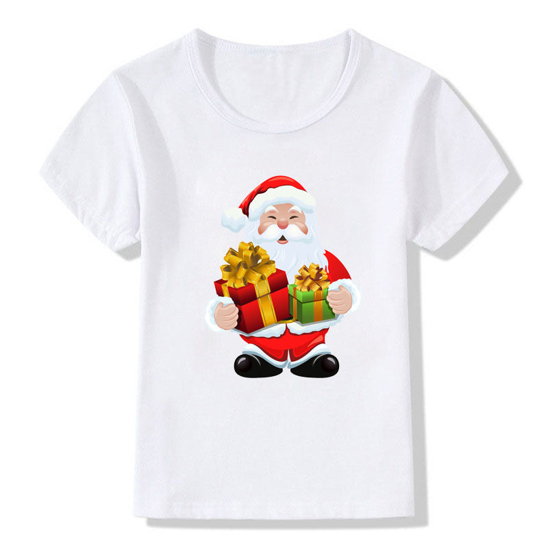 Camiseta infantil fofa de Natal - O Retalho