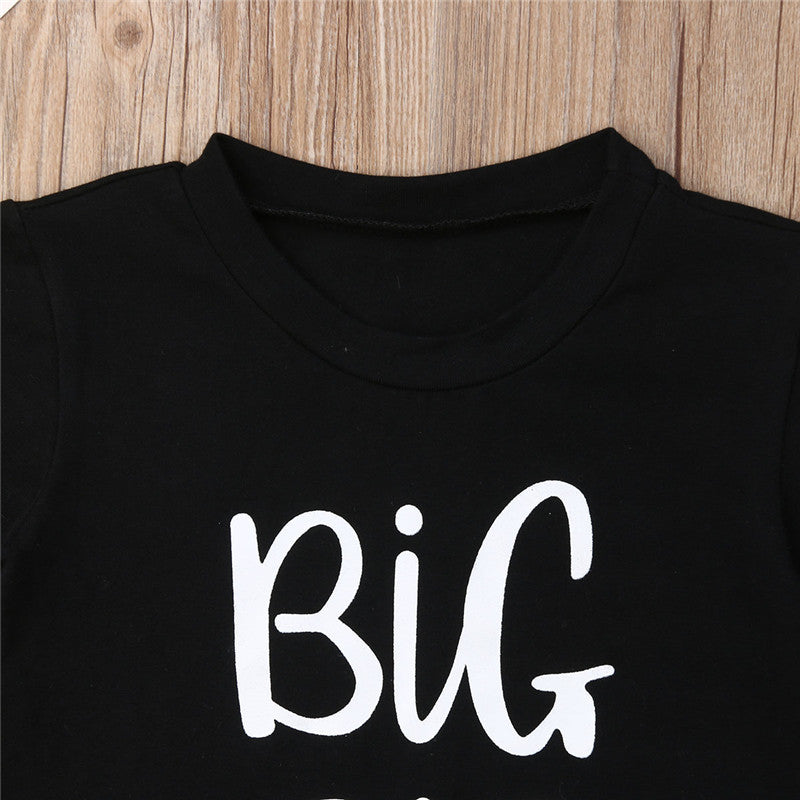 Camiseta infantil estampada para meninos e meninas - O Retalho