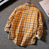 Camisa Xadrez para Meninos Casual e Moderno - O Retalho