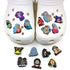 Removable Hole Shoe Cartoon Shoe Sticker - O Retalho
