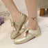 Sapatos de couro elegantes e estilosos para meninas - O Retalho