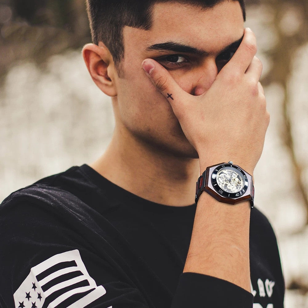 Relógio automático masculino - O Retalho