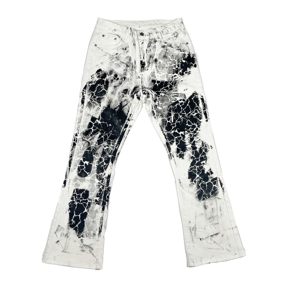 Calça Jeans elegante tom de branco - O Retalho