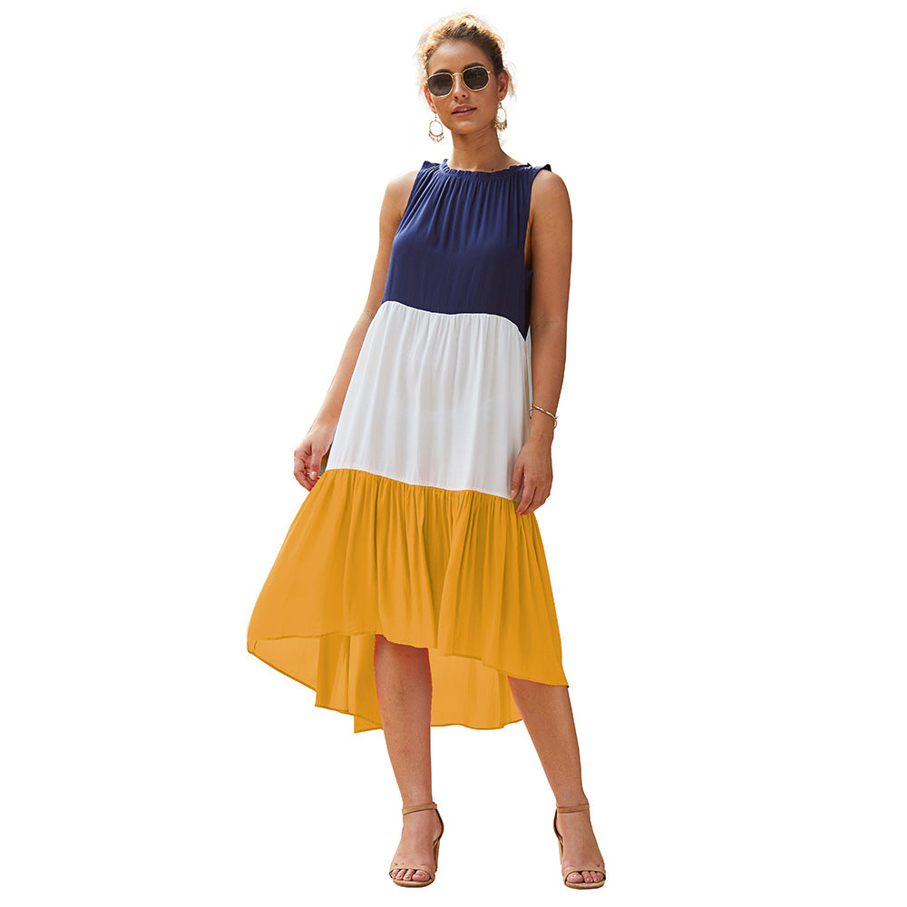 Vestido de Verão em Patchwork para Mulheres - O Retalho
