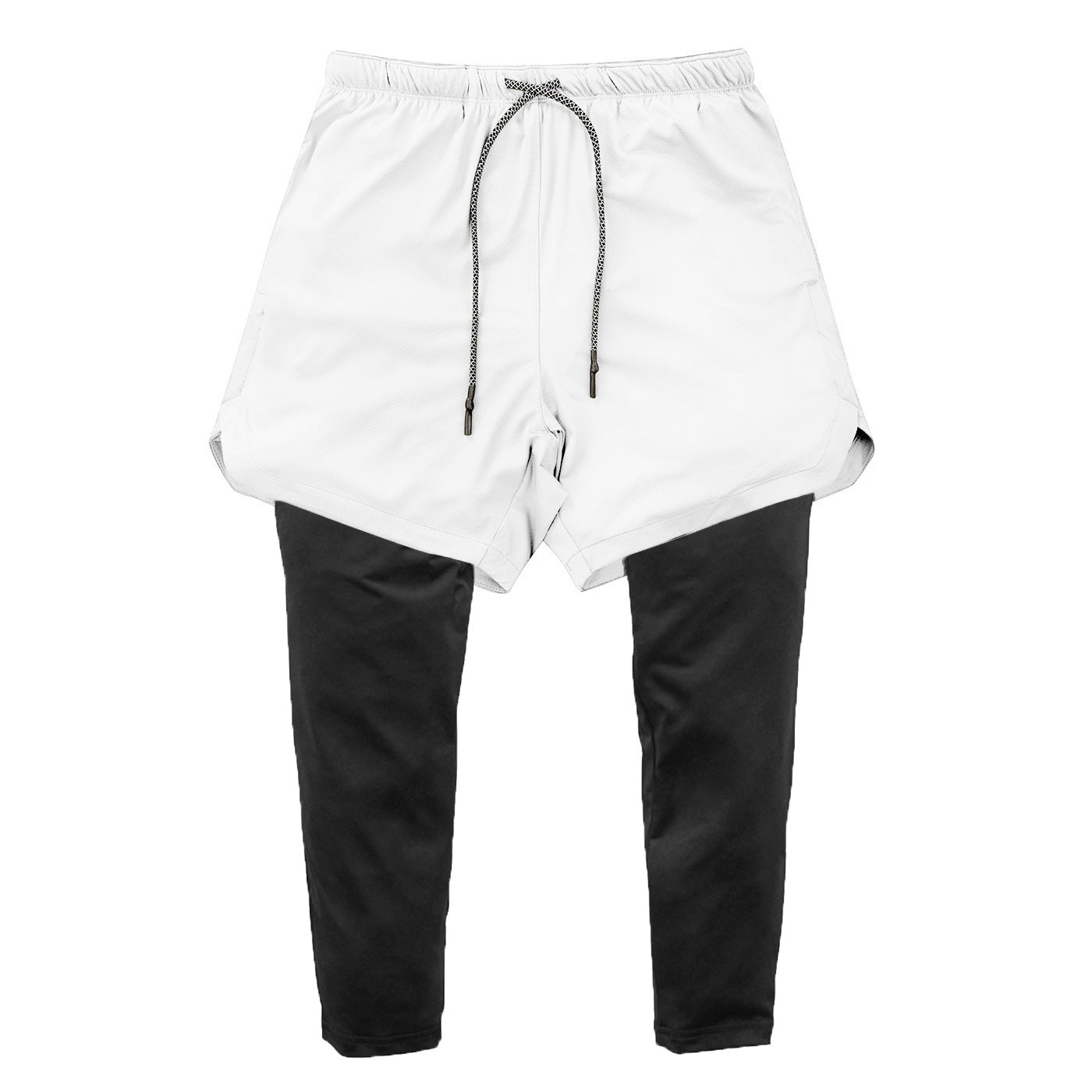 Shorts de Esportes para Corrida e Academia - 2 em 1, Secagem Rápida - O Retalho
