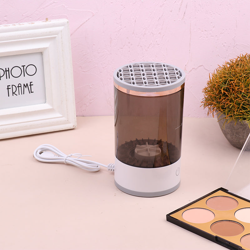 Máquina de limpeza de pincéis para sombras, eléctrica portátil com carregamento USB
