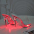 High Heel Luminous Fashionable Women Slippers - O Retalho