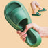 Chinelos macios EVA Home Shoes para mulheres e homens chinelos de banheiro antiderrapantes - O Retalho