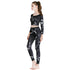 Conjunto de Roupas de Yoga Estampado - Estilo e Elegância para Seu Treino - O Retalho