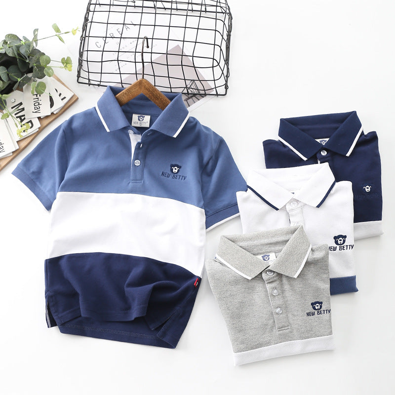 Camiseta Polo Casual para meninos - O Retalho