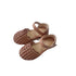 Sapatos femininos com sola macia e biqueira trançada - O Retalho