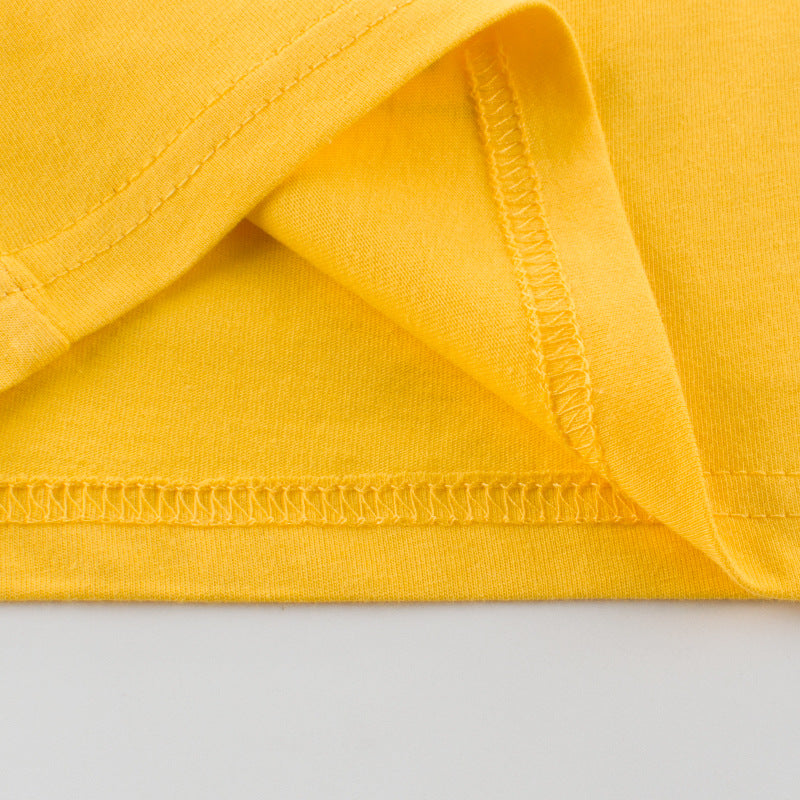 Camiseta de manga curta para meninos no verão - O Retalho