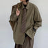 Long Sleeved Shirt Youth Solid Color Versatile Loose Fitting - O Retalho