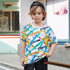 Camiseta infantil estilosa com cores lindas - O Retalho