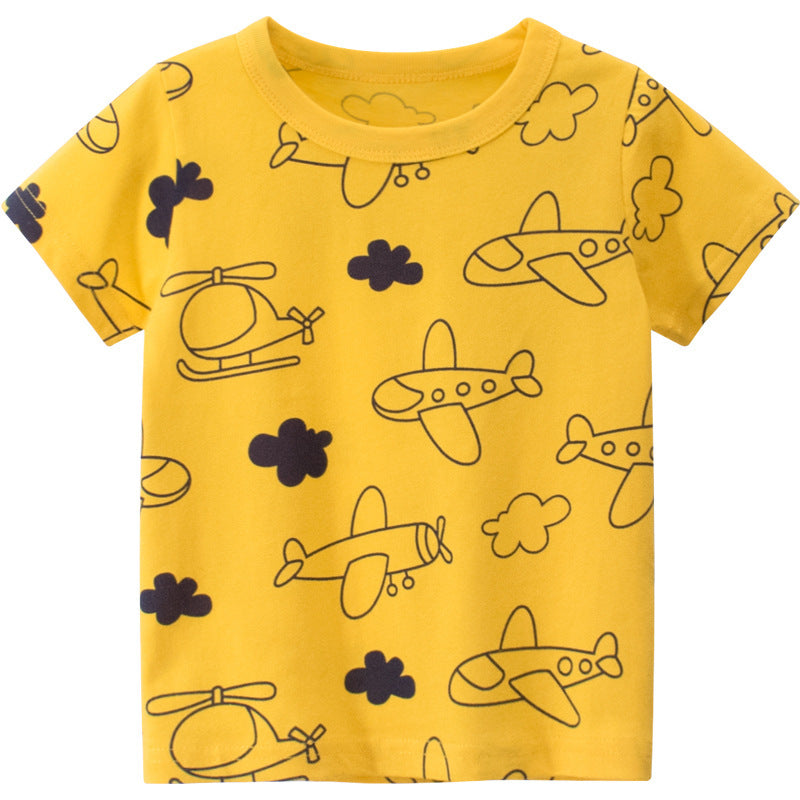 Camiseta De Verão Para Meninos - O Retalho