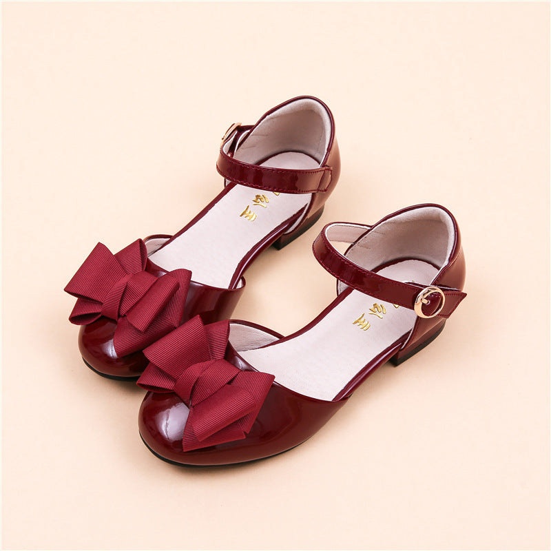 Sapatos Femininos com Laço para Pré-Adolescentes - O Retalho