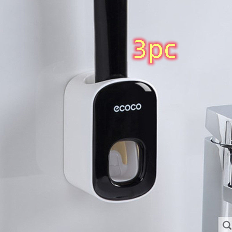 Prático Elegance: Suporte Automático de Pasta de Dentes Montado na Parede - O Retalho