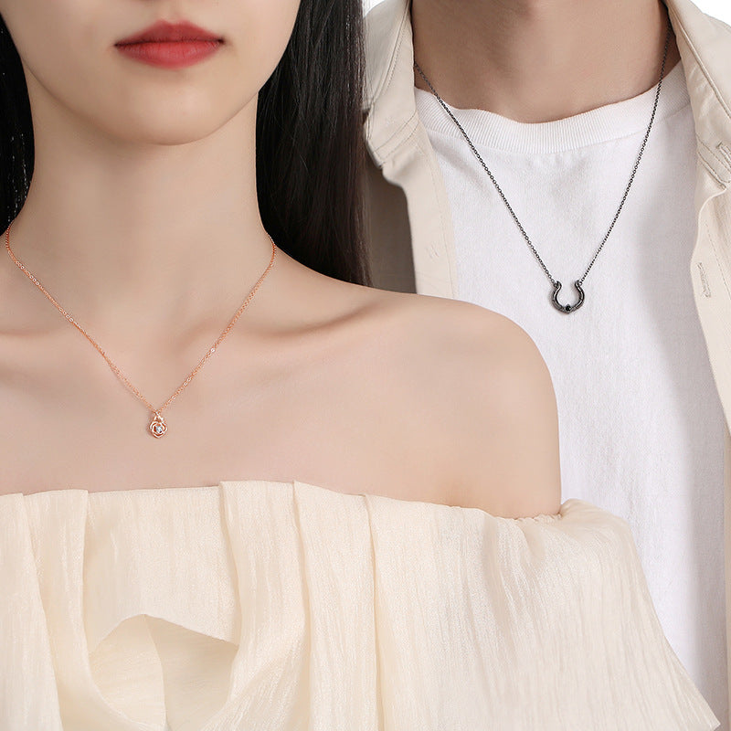 conjunto de colar para homens e mulheres - O Retalho