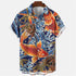🌑Camisa Havaiana Animal Retro Mito 3D - O Retalho