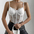 Regata Slim-fit de Renda Feminina - O Retalho