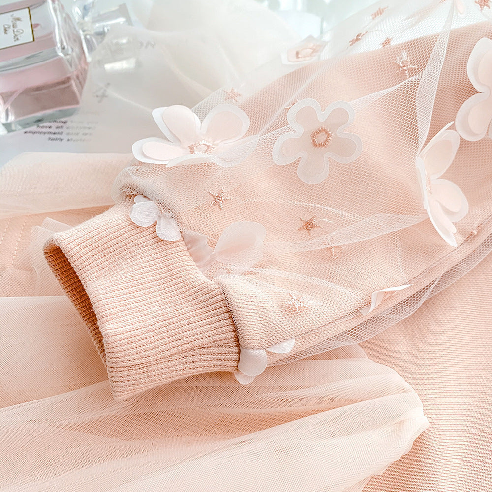 vestido suéter elegante infantil - O Retalho