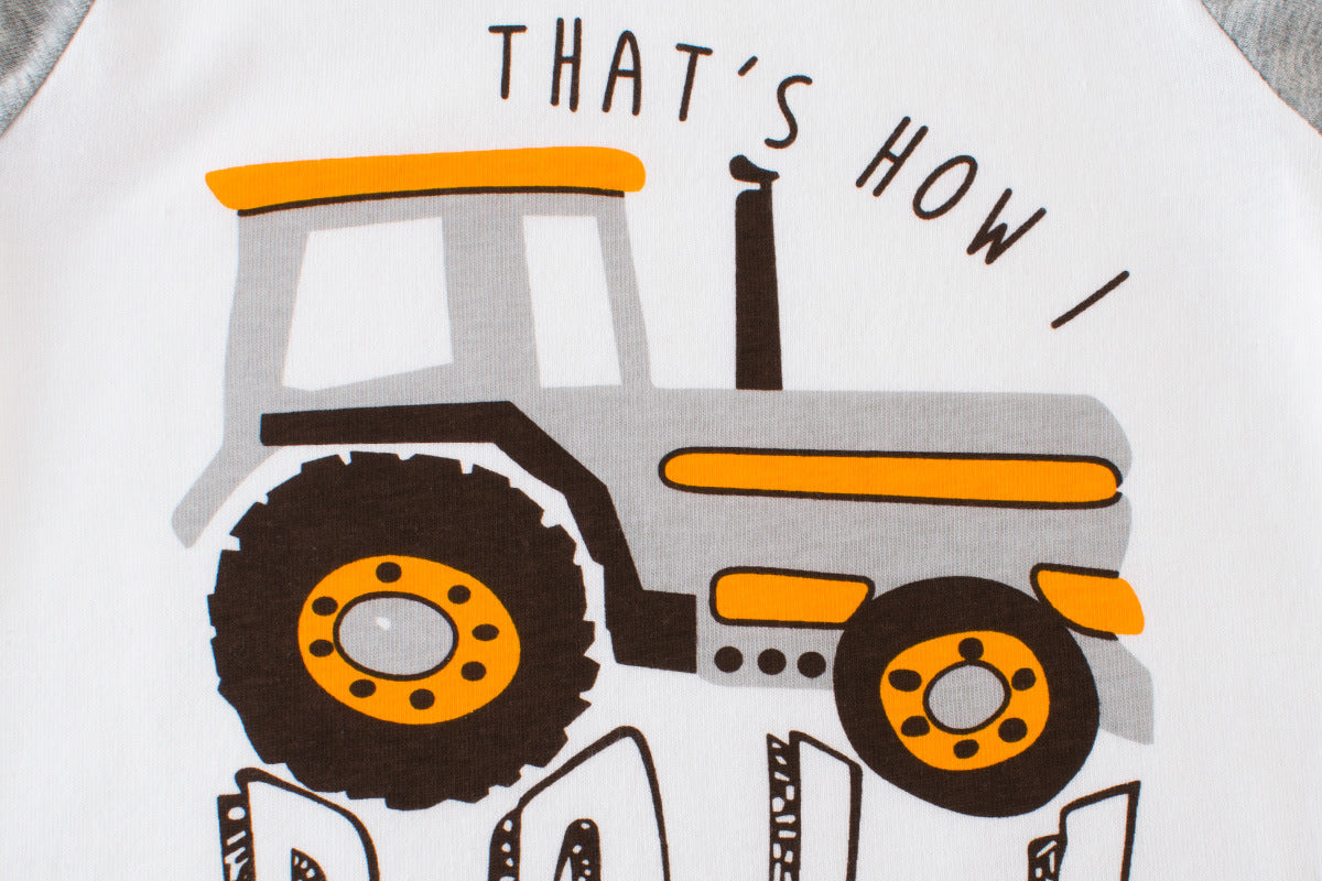 Camiseta infantil de manga comprida - O Retalho