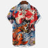 🌑Camisa Havaiana Animal Retro Mito 3D - O Retalho