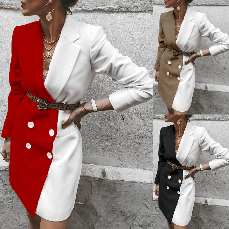 Blazer de contraste - O Retalho