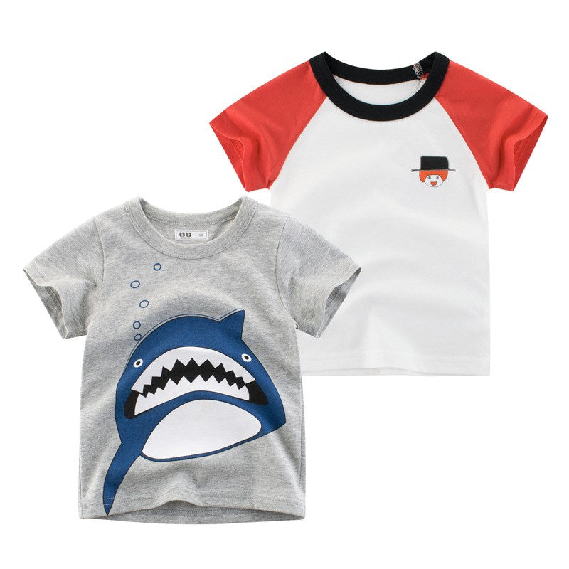 Camiseta infantil de manga curta - O Retalho