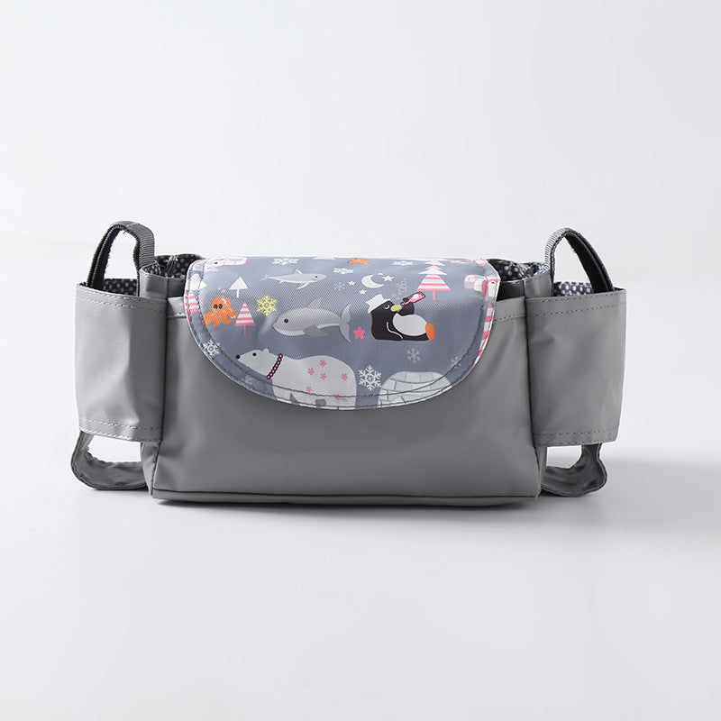 Bolsa organizadora multifuncional para carrinho de bebê - O Retalho