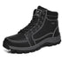 Botas masculinas de couro antiderrapante - O Retalho