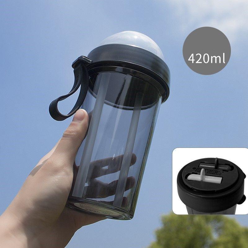 Copo de Água Net Red Duplo, Copo para Bebidas, Garrafa de Água, Utensílios de Cozinha - O Retalho