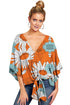 Blusa com decote em v - O Retalho