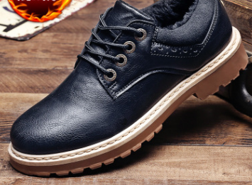 sapatos de couro para homens adequados para trabalho e lazer - O Retalho