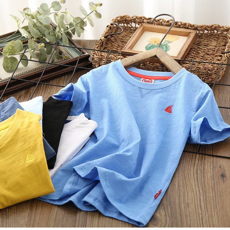🌈Camiseta para Meninos adequada para verão - O Retalho