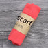 Cotton And Linen Scarf Ethnic Style Autumn And Winter Cotton And Linen Scarf Shawl Dual-use Monochrome - O Retalho
