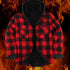 Warm Plaid Shirt Winter Fleece-lined Thickened Warm Shirt - O Retalho