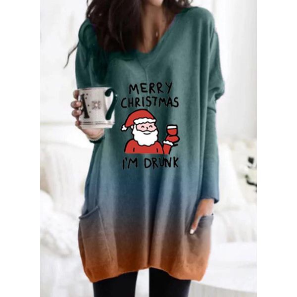 Ladies New Long Sleeve Dress - O Retalho