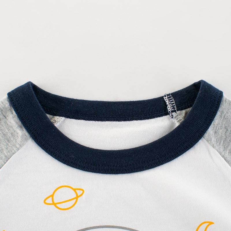 T-shirt infantil com desenho animado - O Retalho