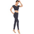 Conjunto de Roupas de Yoga com Bolsos para Mulheres - Tecido Lycra para Máximo Conforto - O Retalho
