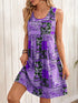 vestido curto com estampa na moda de Verão - O Retalho