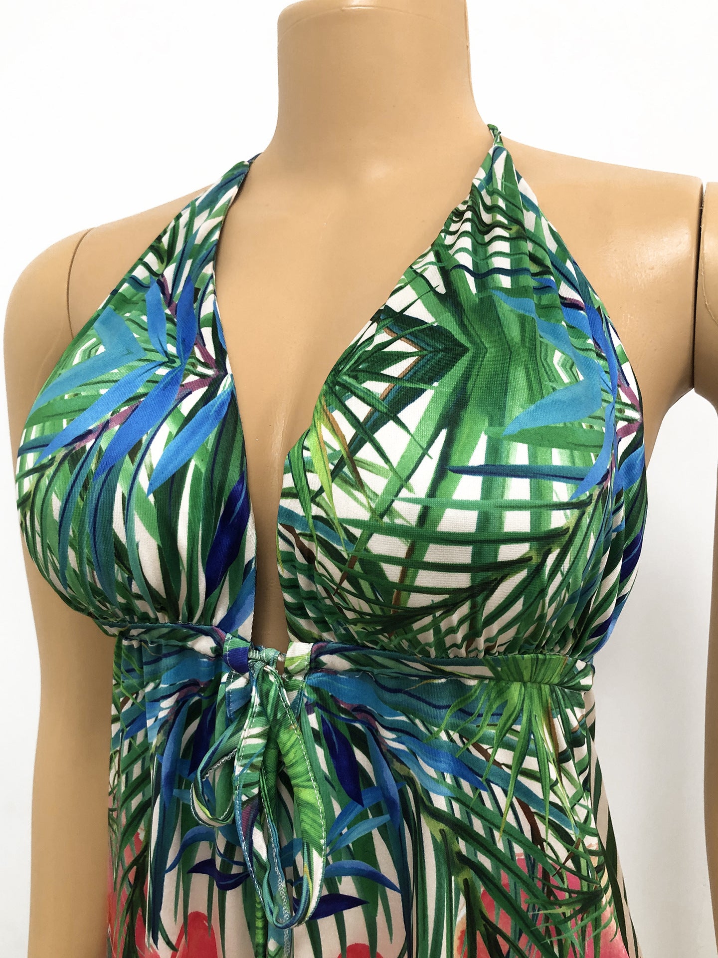 Vestido Estampado para Mulheres com Design Deslizante - O Retalho