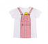 blusa infantil de algodão Manga curta - O Retalho
