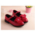 Sapatos de couro casual para meninas - O Retalho