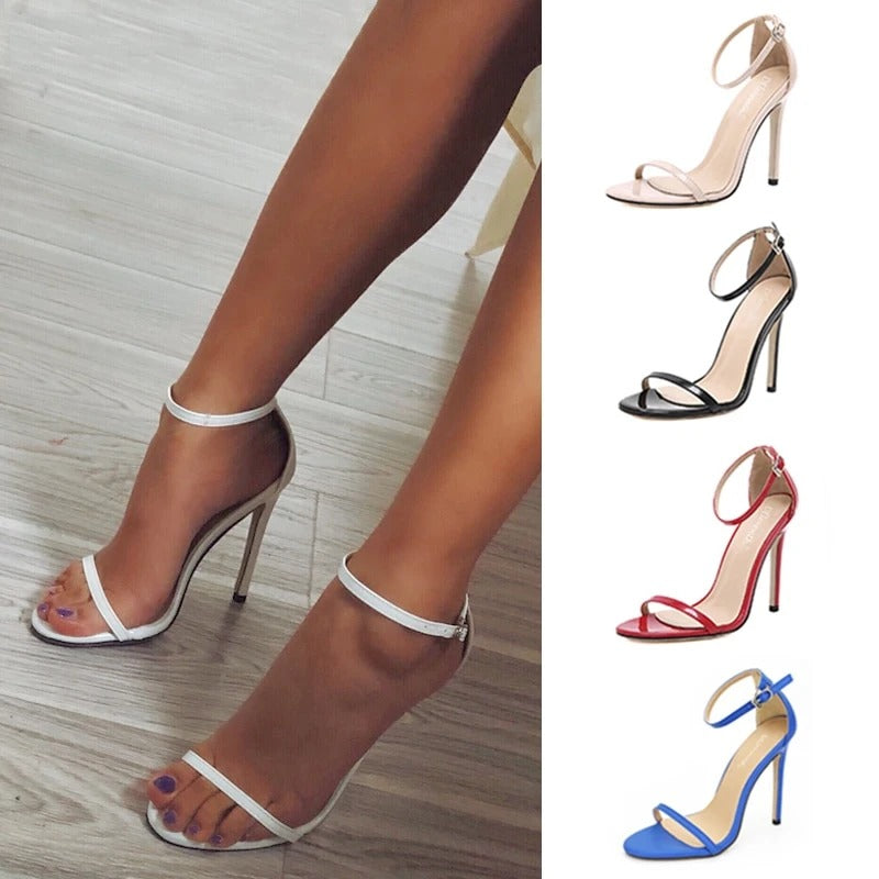 Sandálias de Salto Alto para Mulheres - Elegância e Estilo - O Retalho