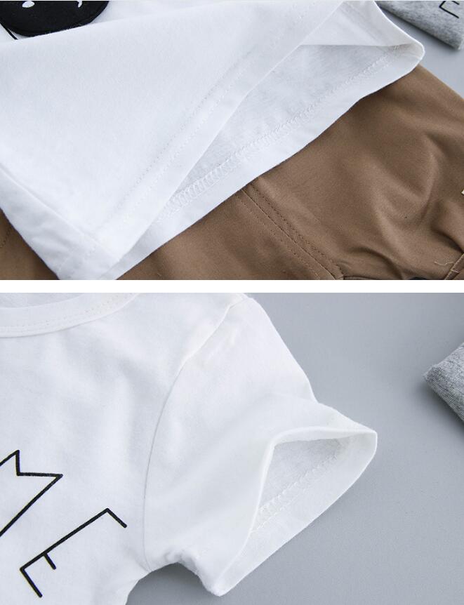 Conjunto de Camiseta para Crianças - O Retalho