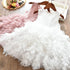 vestido de renda infantil de princesa - O Retalho
