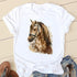 Camiseta Branca Padrão Simples Gola Redonda - O Retalho