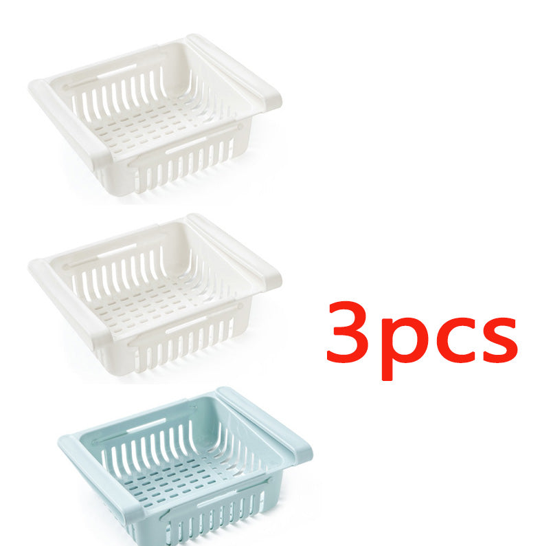 Organizador de Geladeira com Design Ajustável - Mantenha Sua Cozinha Organizada - O Retalho